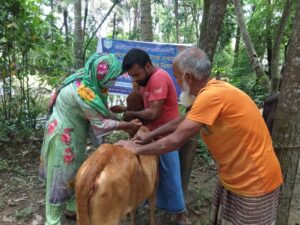 Read more about the article Admission and medical care of the #Khura_Rog_Vaccination program led by the IDF-SEP team